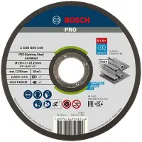 Bosch 2608626113 2608626113 Doorslijpschijf 100 stuk(s) RVS