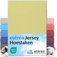 Etérea Himmlische Qualität etérea Jersey Hoeslaken 140x200 - 160x200 cm Oekotex Made in Green - 100% katoen - Lind