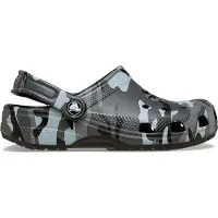 Crocs Klomp Toddler Classic Camouflage Black/Slate Grey-Schoenmaat 23 - 24