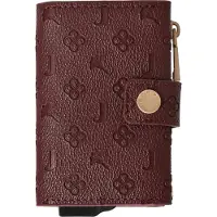 JOOP! kaarthoes Decoro Stampa C-Four E-Cage Sv8 Burgundy wijnrood