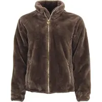 Mountain Peak Vrouwen fleece jas met nep bont Arendel