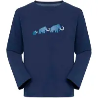 Mammut - Kid's Core Longsleeve Logo - Longsleeve 104, blauw