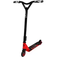 Streetsurfing Street Surfing Torpedo Stuntstep Beginner – Freestyle Trickstep – 100 mm Wielen – Skatepark Pro Scooter – Rood