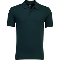 BOSS Pallas-polo van katoenpiqué met logostiksel Maat 5XL