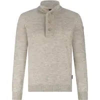 State of Art trui half-zip gemêleerd acryl