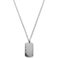 Lucleon Zilverkleurige Grafitti-ketting
