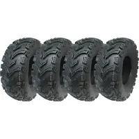 Parnells 26x9.00-12 Quad-banden voor terreinvoertuigen, 6-laags, Wanda P3128, met E-keur, goedgekeurd voor de openbare weg (set van 4)