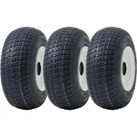 Parnells 13x5.00-6 Grasmaaierbanden &amp; Velgen Wanda P332, 25mm 6205 Lagers (set van 3)