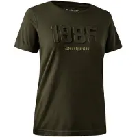 Deerhunter Dames Jubilee timber T-shirt Outdoor T-shirt Skandinavisch T-shirt maat 38