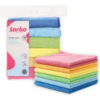 Sorbo Microvezeldoeken Trendy Colors 40 X 40 Cm 6 Stuks