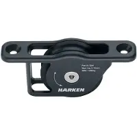 Harken Protexit Single Thru Deck Block 60 Mm Zilver