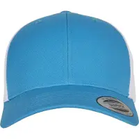 Flexfit - Retro Trucker 2Tone Snapback Pet - Turquoise/Wit