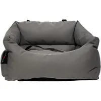 Jack & Vanilla TOPC1020 Autostoel voor Honden – Grijs