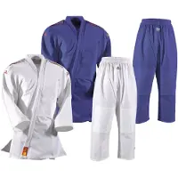 Danrho Judo Kimono met schouderstrepen