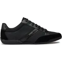 BOSS Sneakers laag 'Saturn' grijs / zwart