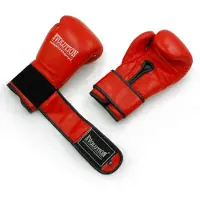 Evolution Handschoenen Boks profesjonalne skory naturalnej PRO RB-, Rood