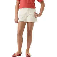 Garcia denim loose short ecru Korte broek Effen - maat 140