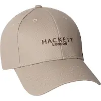 Hackett London Heren Contrasterende merkbeige pet (OSFA), Casual, Katoen HM0400074