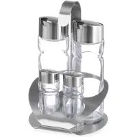 Hendi Cruet Set vierdelig Peper, Zout