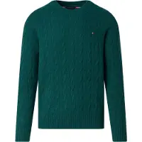 Tommy Hilfiger Menswear Trui ronde hals Groen