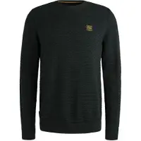 PME Legend Mouliné Structure Trui Navy | Donkerblauw | Maat 3XL