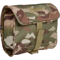 Brandit Toilettas bruin / donkerbruin / groen / wit