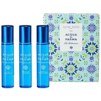 Acqua di Parma Discovery Set Blu Mediterraneo forte_forte Special Edition, voor dames, 3 stuks, eau de toilette, 15 ml, 15 ml, 15 ml