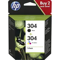 HP 304 Cartridges Combo Pack