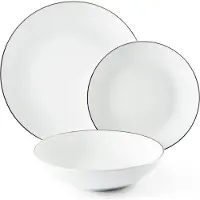 Excelsa SERVEERTAFEL 18 STUKS PLATINA