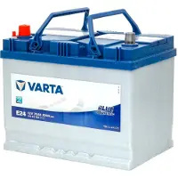 Varta Accu Blue Dynamic E24 70 Ah voor o.a. ALFA ROMEO, ASTON MARTIN, AUSTIN, AUSTIN-HEALEY, BEDFORD, BENTLEY, BRISTOL, BUICK, CADILLAC, CHEVROLET, CHRYSLER, CITROEN, DAEWOO, DAIHATSU, DAIMLER, DE TOMASO, DODGE, FERRARI, FIAT, FSO, HONDA, HYUNDAI, ISUZU, JEEP, JENSEN, KIA, LAMBORGHINI, LAND ROVER, LDV, LEXUS, MASERATI, MAZDA, MG, MITSUBISHI, MOSKVICH, NISSAN, OPEL, PEUGEOT, ROLLS-ROYCE, ROVER, SEAT, SSANGYONG, SUBARU, TATA, TOYOTA, TRIUMPH, TVR, VOLKSWAGEN, VOLVO
