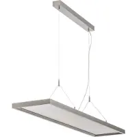 Arcchio Hanglampe , Dorean, dimbare, Grijs, Werkkamer / Kantoor, Metaal, Modern