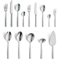 Amefa Ventura - 6 persoons - 60-delige Bestekset - Voor 6 personen - Matt--Luxe geschenkdoos- Hoogwaardig 18/10 chroomnikkelstaal