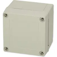 Fibox ABS 95/75 HG Installatiebehuizing 100 x 100 x 75 x 75 ABS, Polyamide Grijs-wit (RAL 7035) 1 stuk(s) Piece