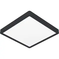 Eglo Zwarte plafonnière Fueva 5 28,5 bij 28,5cm