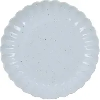 House Doctor Scallop lunchborden lichtblauw set van 6 stuks - 267710017