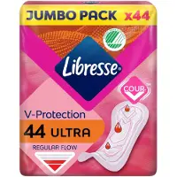 Libresse Ultra Regular Maandverband Jumbo Pack 44 stuks