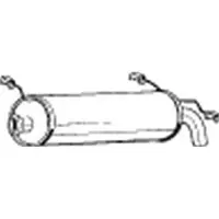 Bosal Geluiddemper achter 135-653