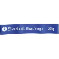 SVELTUS weerstandsband 15 kg 35 x 2,5 cm polyester blauw