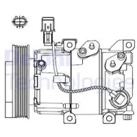 Delphi CS20518 Aircopomp