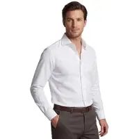 Profuomo slim fit wit overhemd