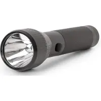 Entac LED zaklamp 1W aluminium zwart 2xD