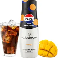 SodaStream Pepsi Max Mango - Frisdrank Concentratie - 440ml - Zonder Suiker - Tropische Smaak