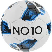 No10 Bal Master Wit-Blauw