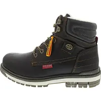Dockers by Gerli Veterboots chocoladebruin / zwart