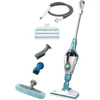 Black & Decker Black&Decker Stoomreiniger BHSM1610DSM 1600 W Wit en Blauw