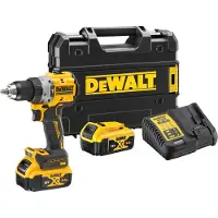DeWalt Gereedschap - 18V ACCU Schroef-/klopboormachine, 2x 5,0 Ah accu DCD805P2T
