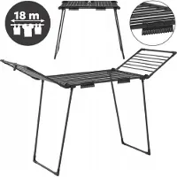 Sarcia.eu Droogrek voor wasgoed met twee sokkenhouders "RENATA" 174x61x106 cm