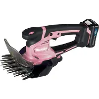Makita UM 600 DSAP accu-grasknipper 12 V max. 160 mm roze + 1x accu 2,0 Ah + oplader