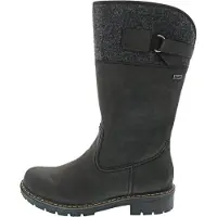 Rieker Boots 'Klassischer Stiefel Damen Y9190 45 Kunststoff (Synthetik) in grau' grijs