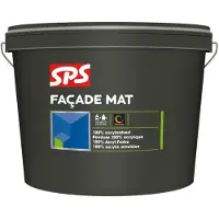 SPS Facade Mat | Matte Gevelverf 4 LTR - Donkere kleur|1